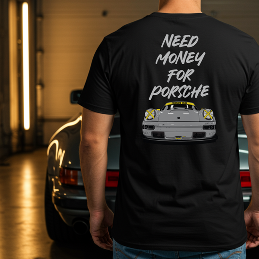 Camiseta Porsche 911 (964) - Need Money For Porsche