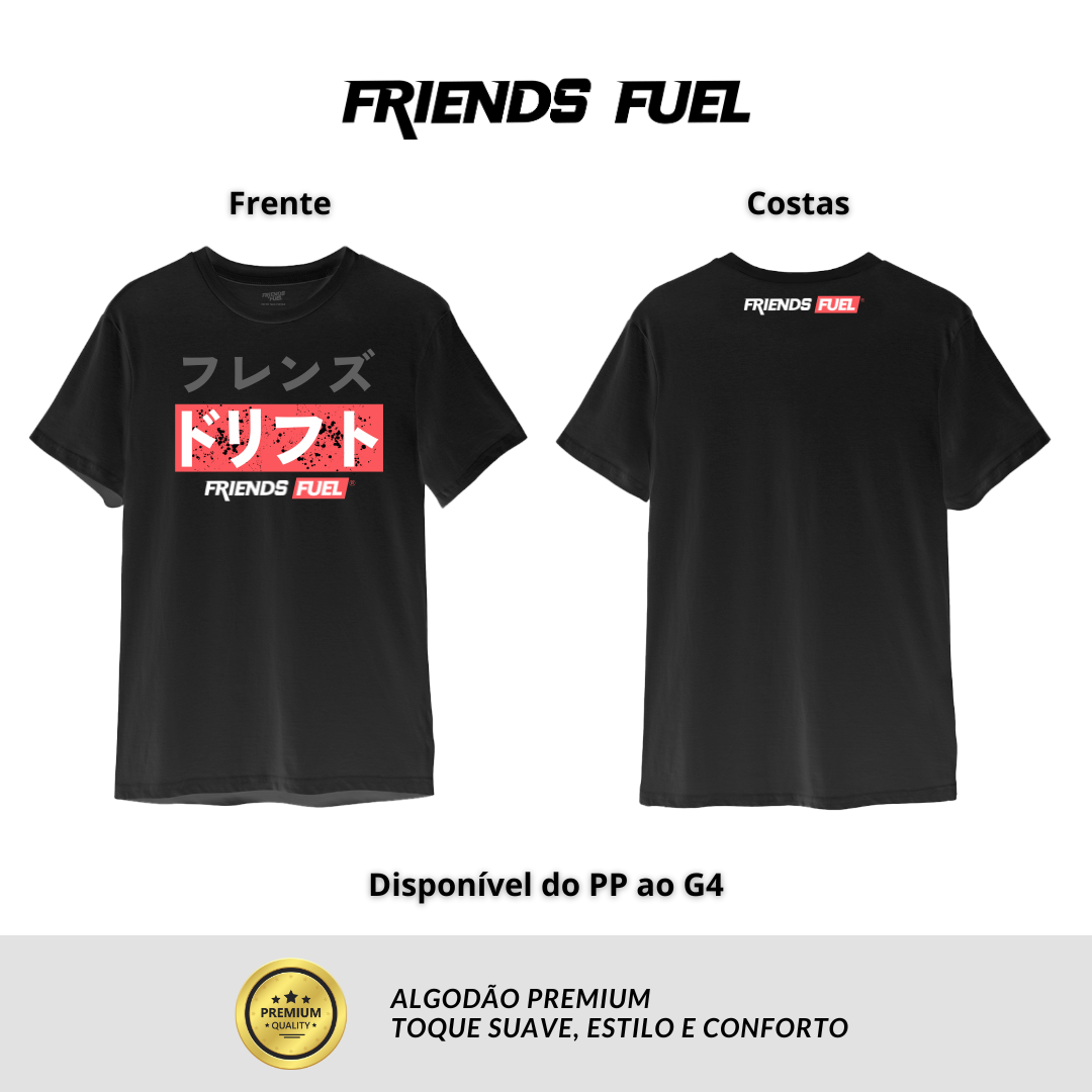 Camiseta Formula Drift FriendsFuel