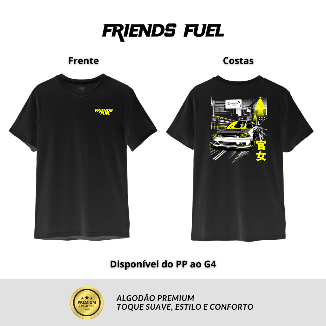 Camiseta Honda EG Type R