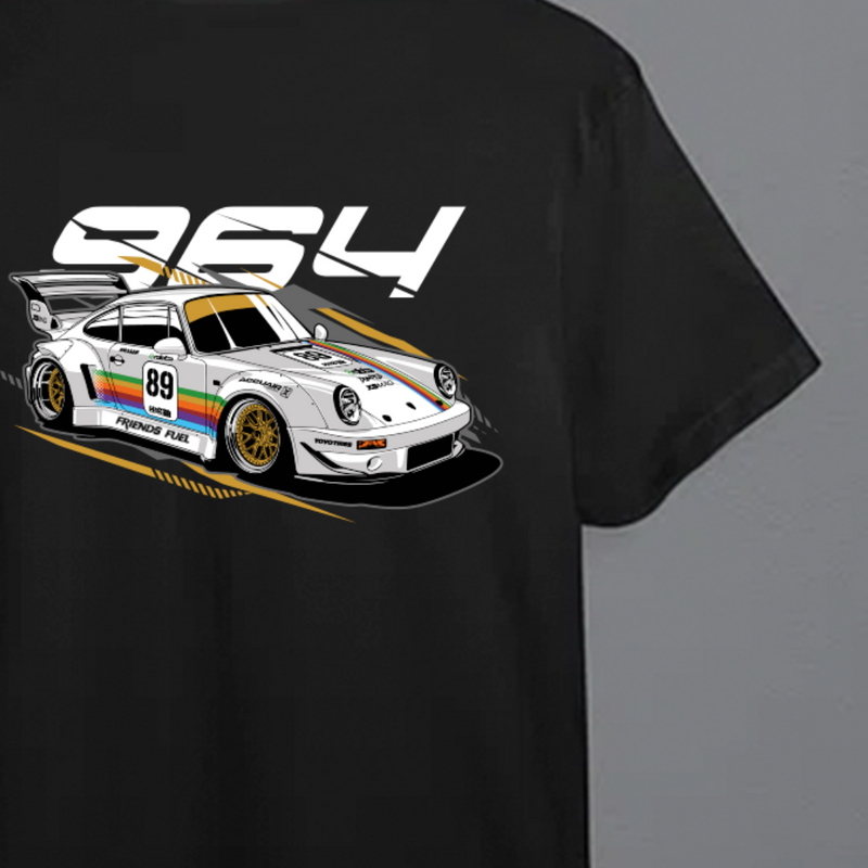 Camiseta Porsche 964 - Apple Computer