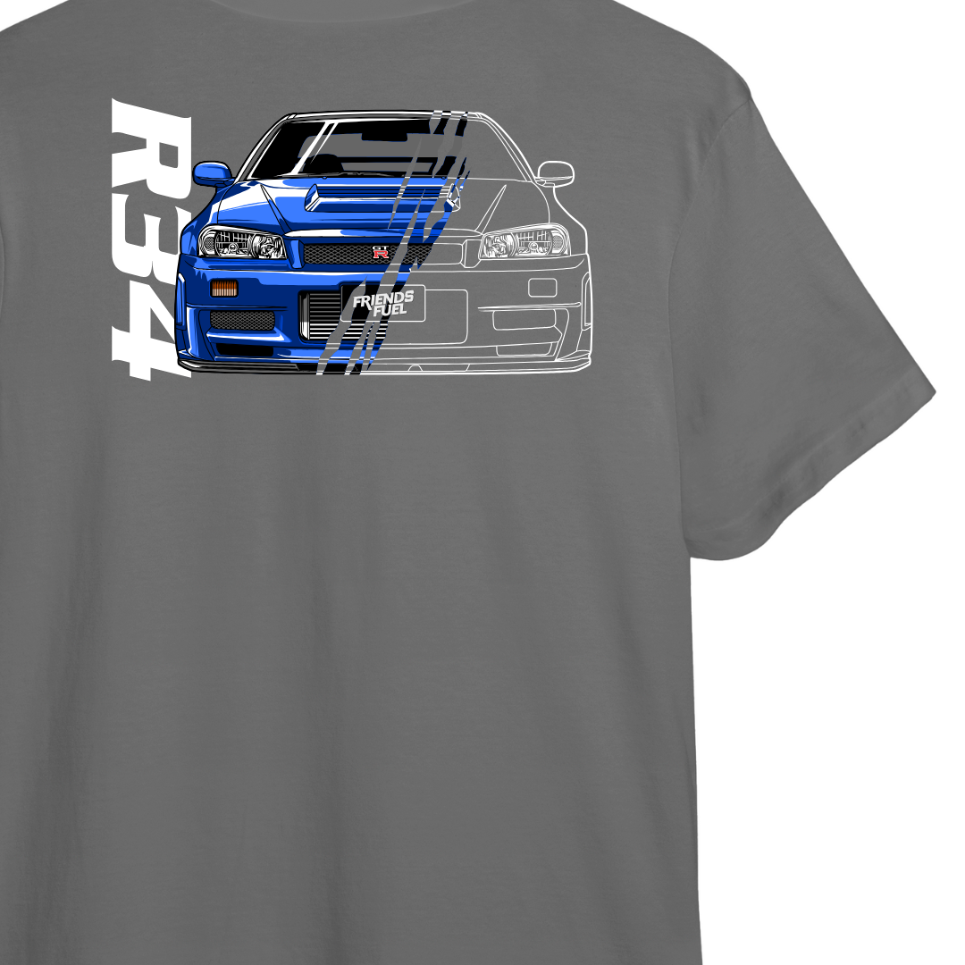 Camiseta Nissan Skyline R34 RB26