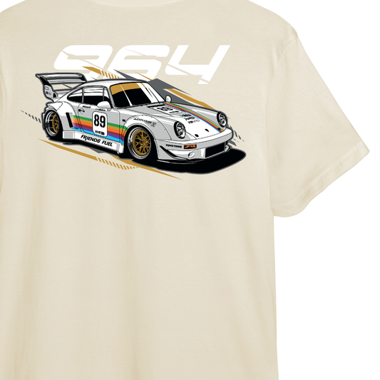 Camiseta Porsche 964 - Apple Computer