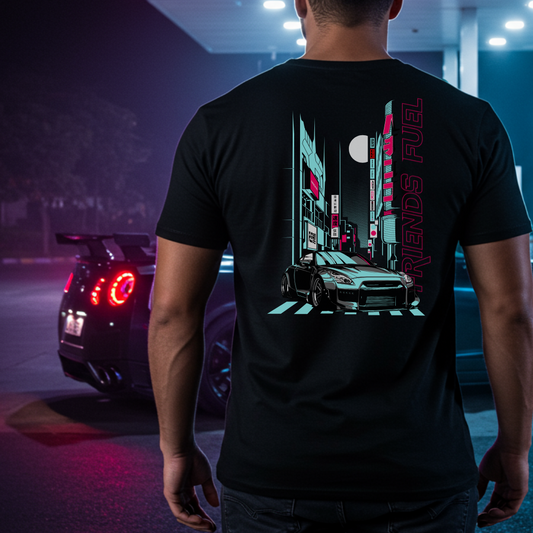 Camiseta Nissan GTR R35 GodZilla