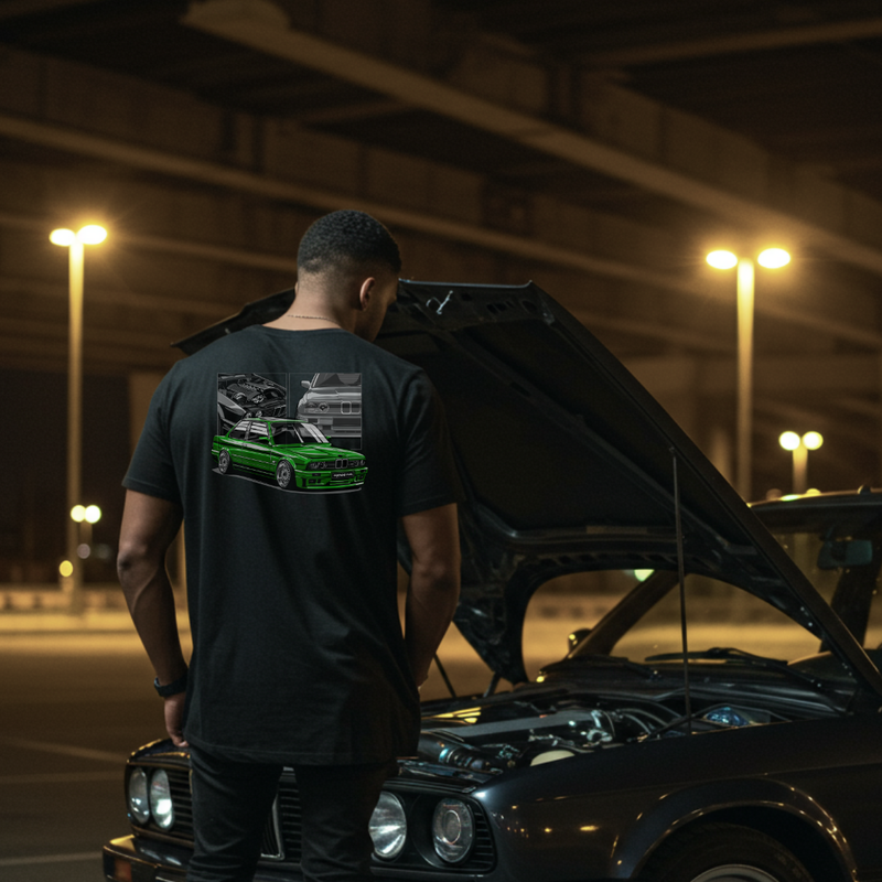Camiseta BMW M3 E30 Turbo