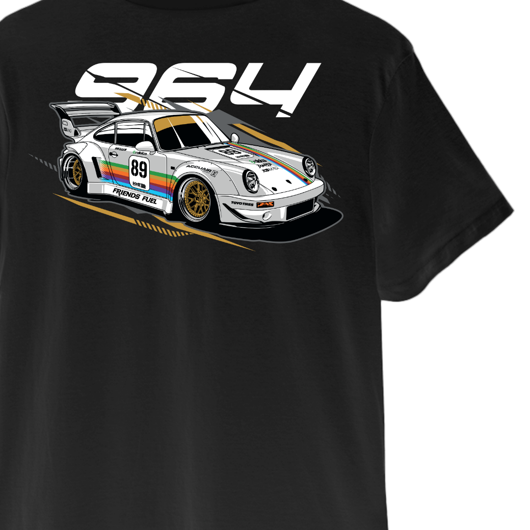 Camiseta Porsche 964 - Apple Computer
