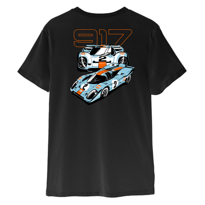 Camiseta Porsche 917 Gulf