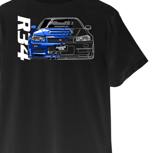 Camiseta Nissan Skyline R34 RB26