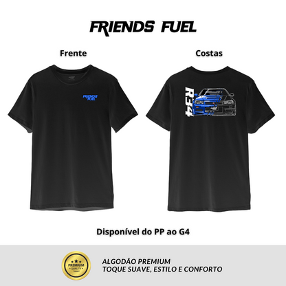 Camiseta Nissan Skyline R34 RB26