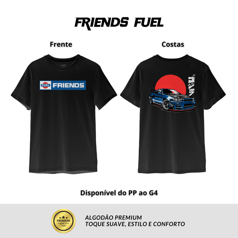 Camiseta 90's Nissan Skyline R34