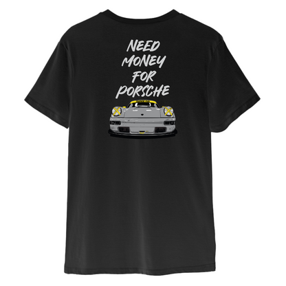 Camiseta Porsche 911 (964) - Need Money For Porsche