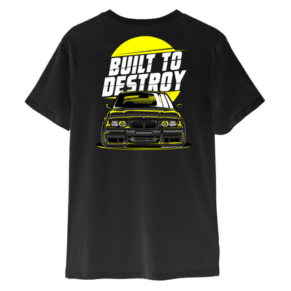 Camiseta BMW E36 Drift Car - Built To Destroy