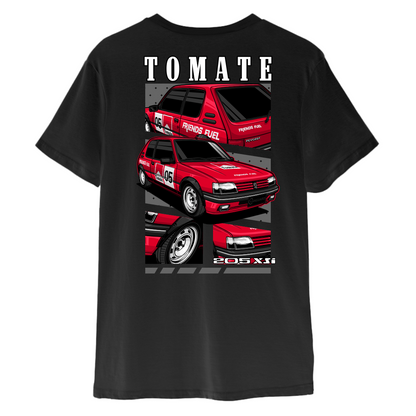 Camiseta Peugeot 205XSI - Tomate