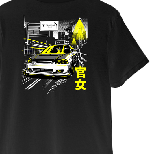 Camiseta Honda Civic Type R Vti